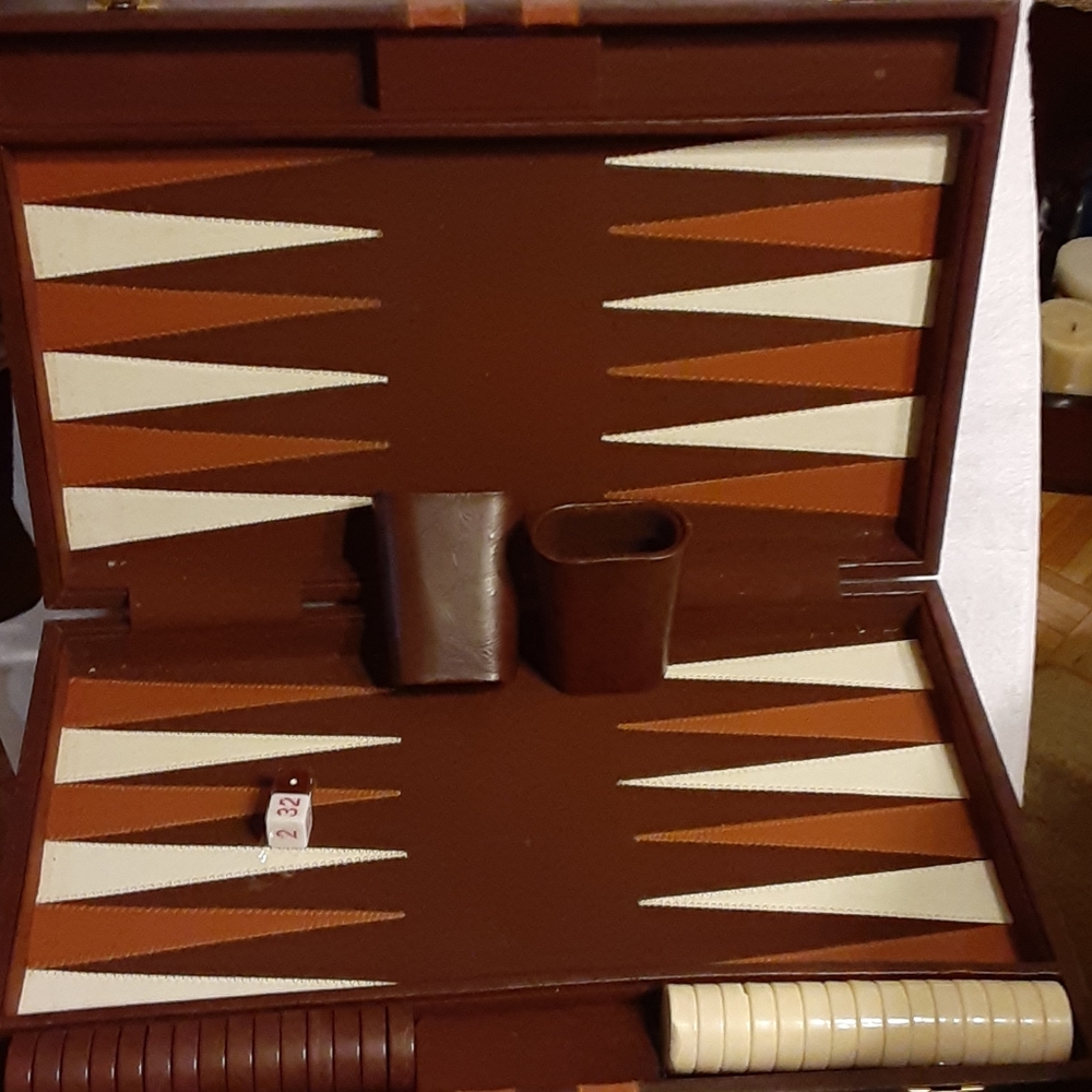Vintage Board Game  Backgammon